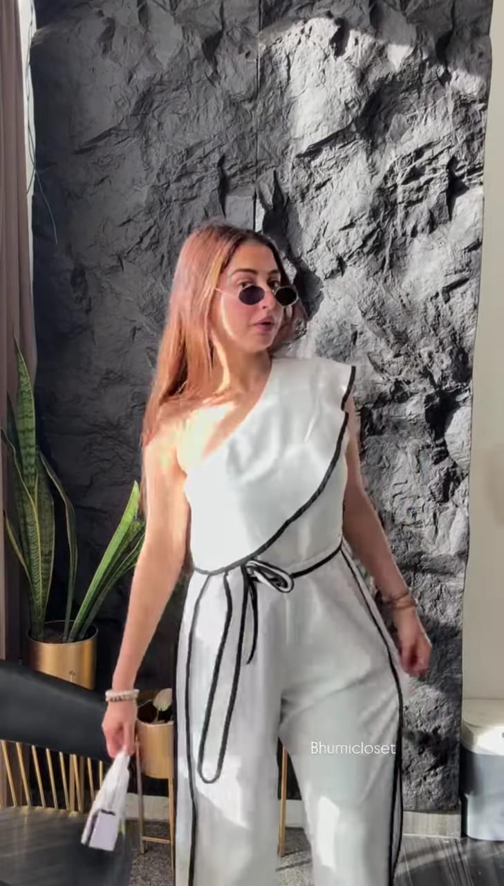 Beautiful One Off Shoulder Jumpsuit BC051