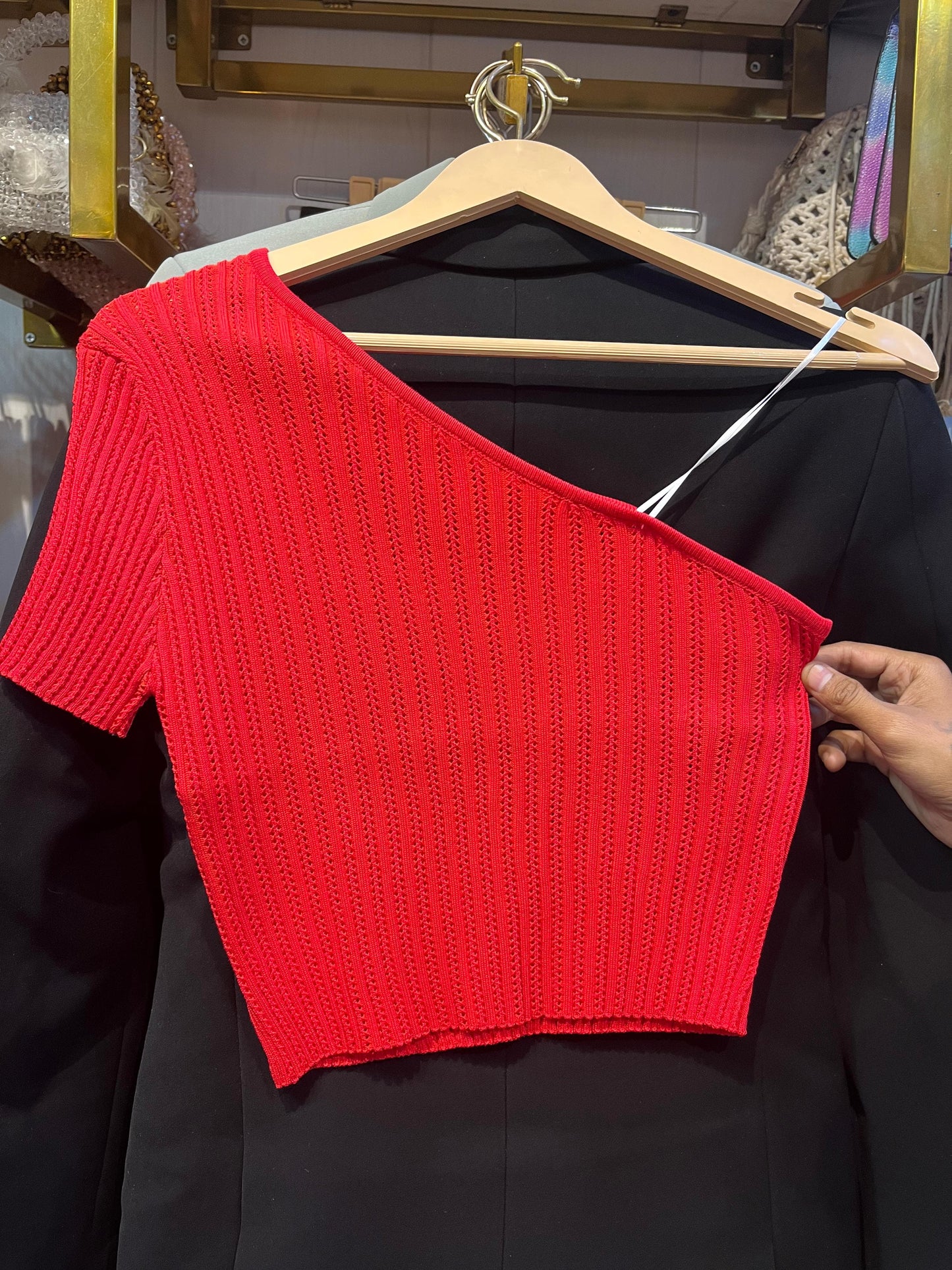 Beautiful One Shoulder Top BC095