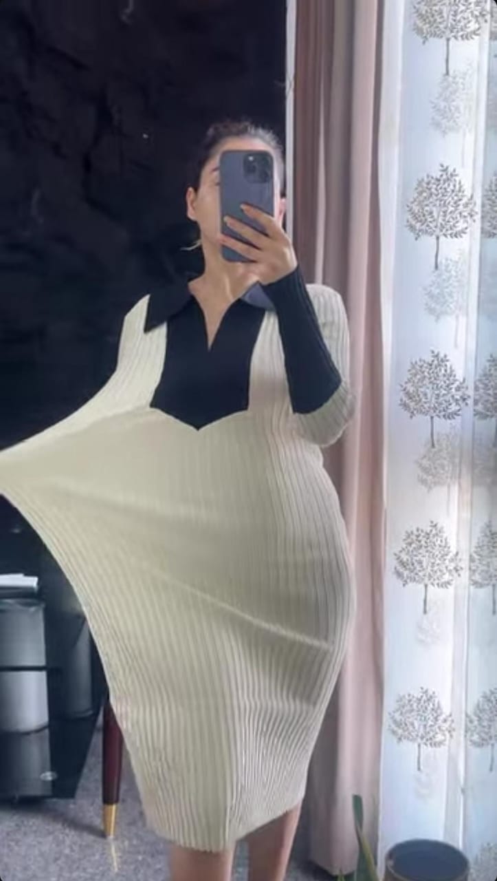 Beautiful Premium Woollen Dress BC028