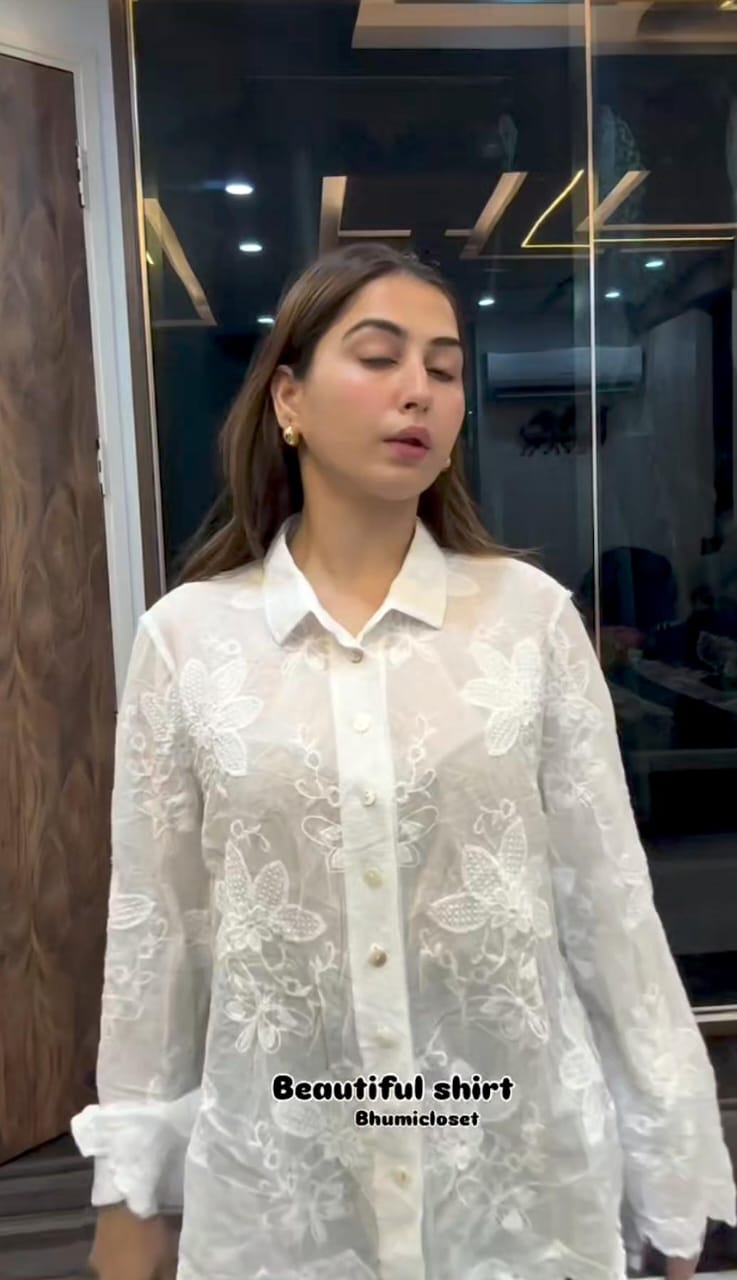 Beautiful Shirt With Embroidery Work BC081
