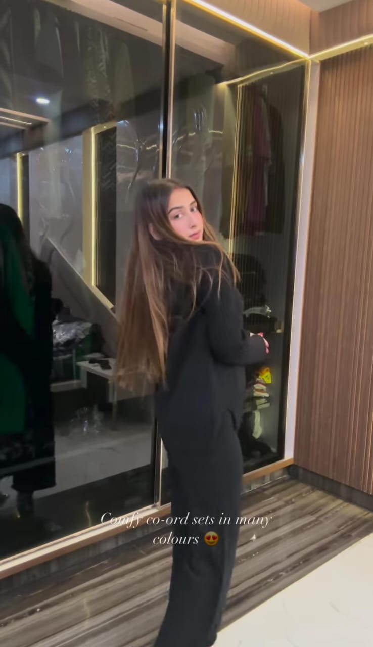 High Neck Sweater Winter Coord Set BC032