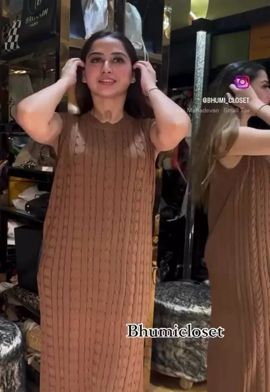 Long Shrug Winter Dress BC006