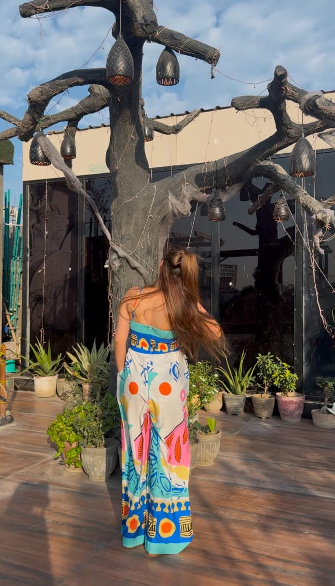 Premium Beautiful Printed Jumpsuit BC038