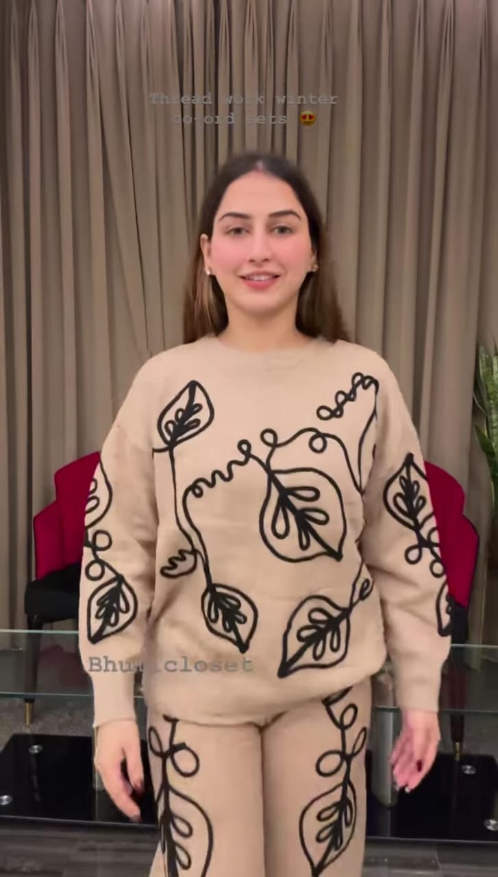 Thread Design Winter Co-ord Set BC029