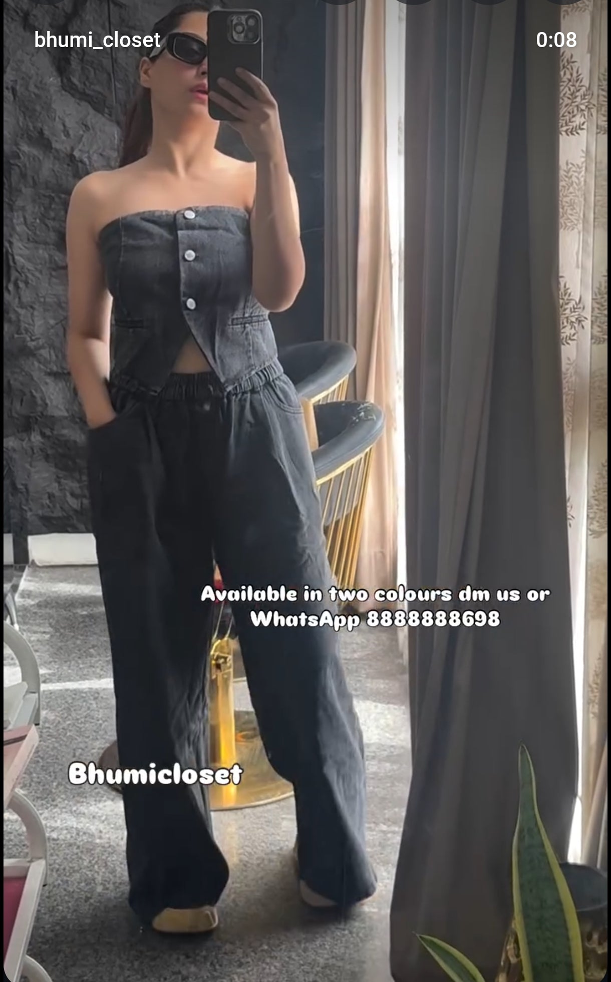 Denim tube codset BC100