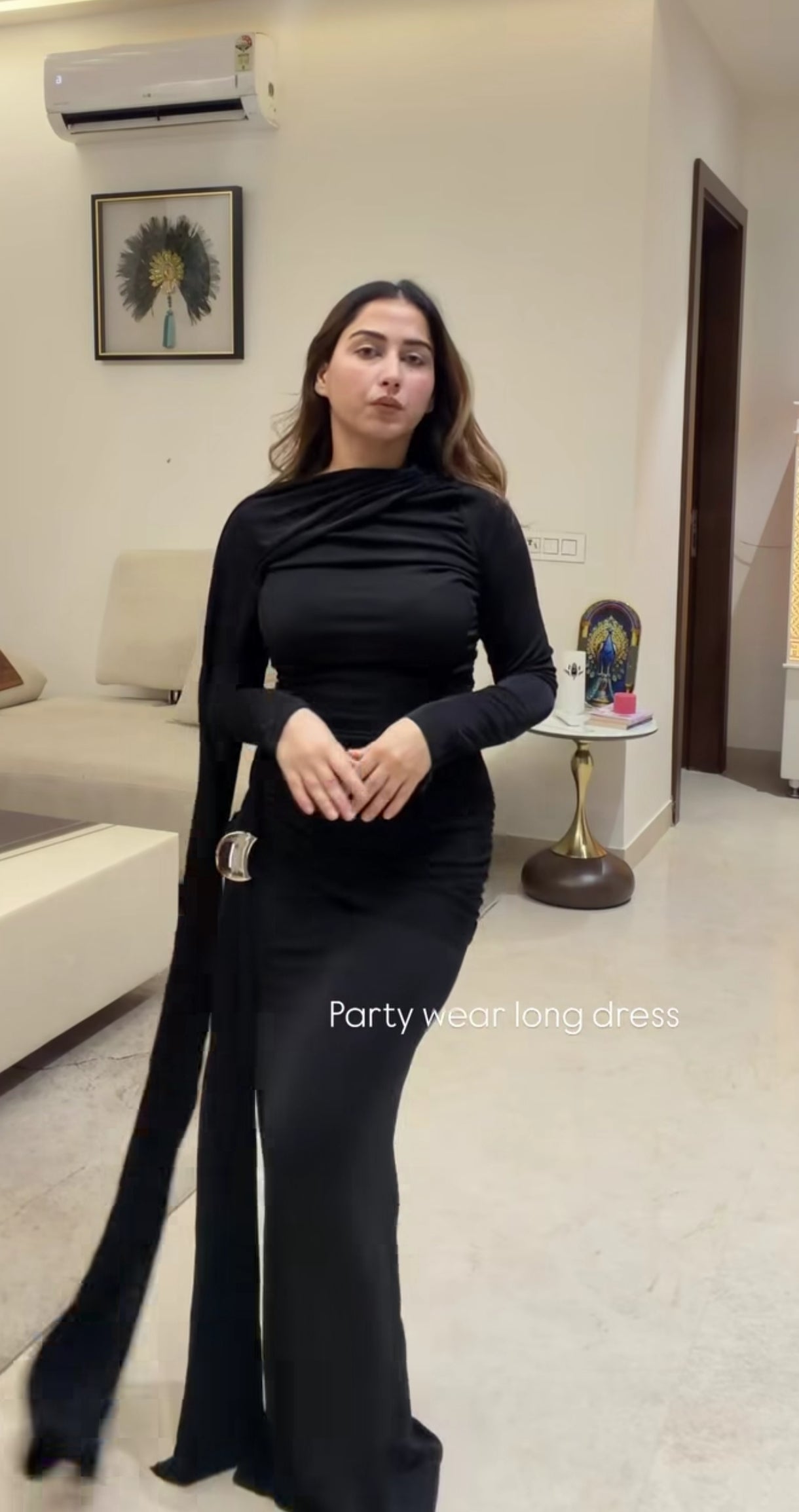 PRETTY LONG DRESS BC271