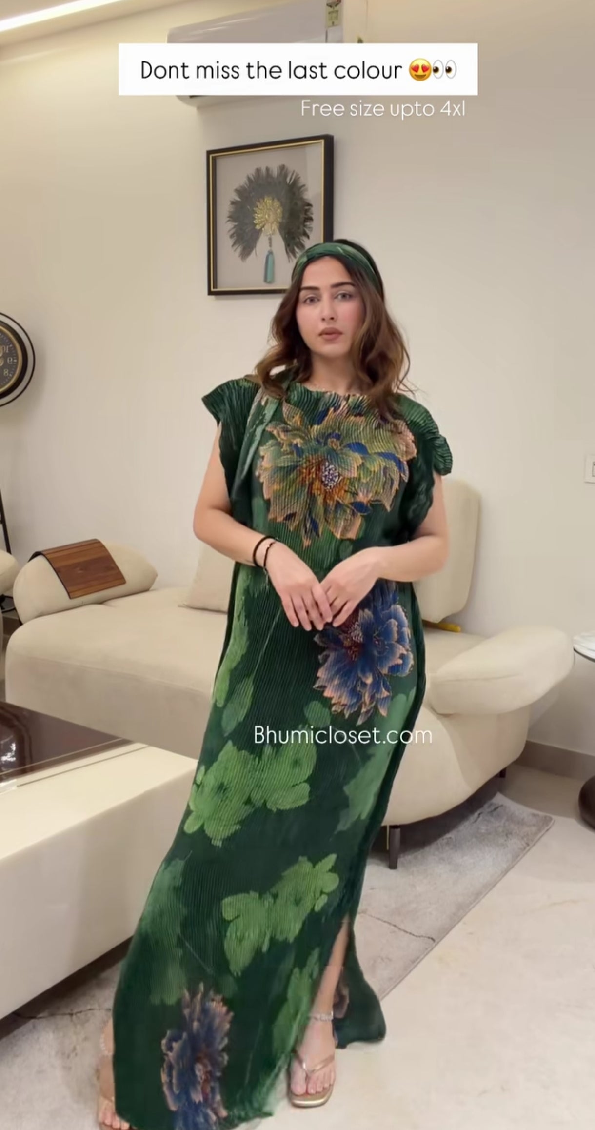 BEAUTIFUL PRINTED DRESS BC169