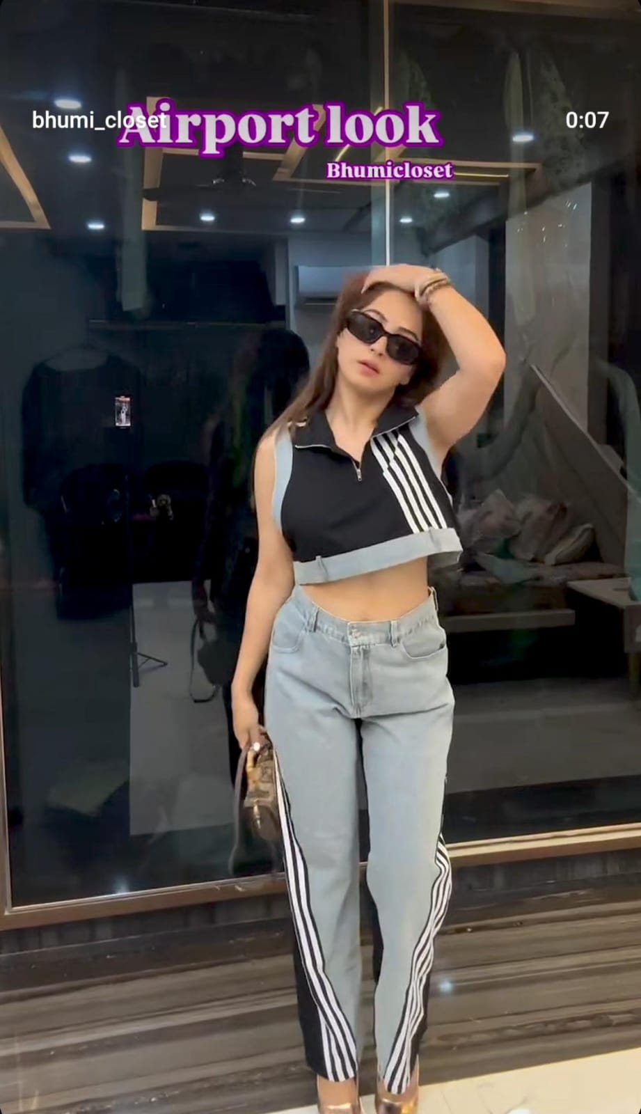 Stunning Summer Denim Co-Ord Set BC075