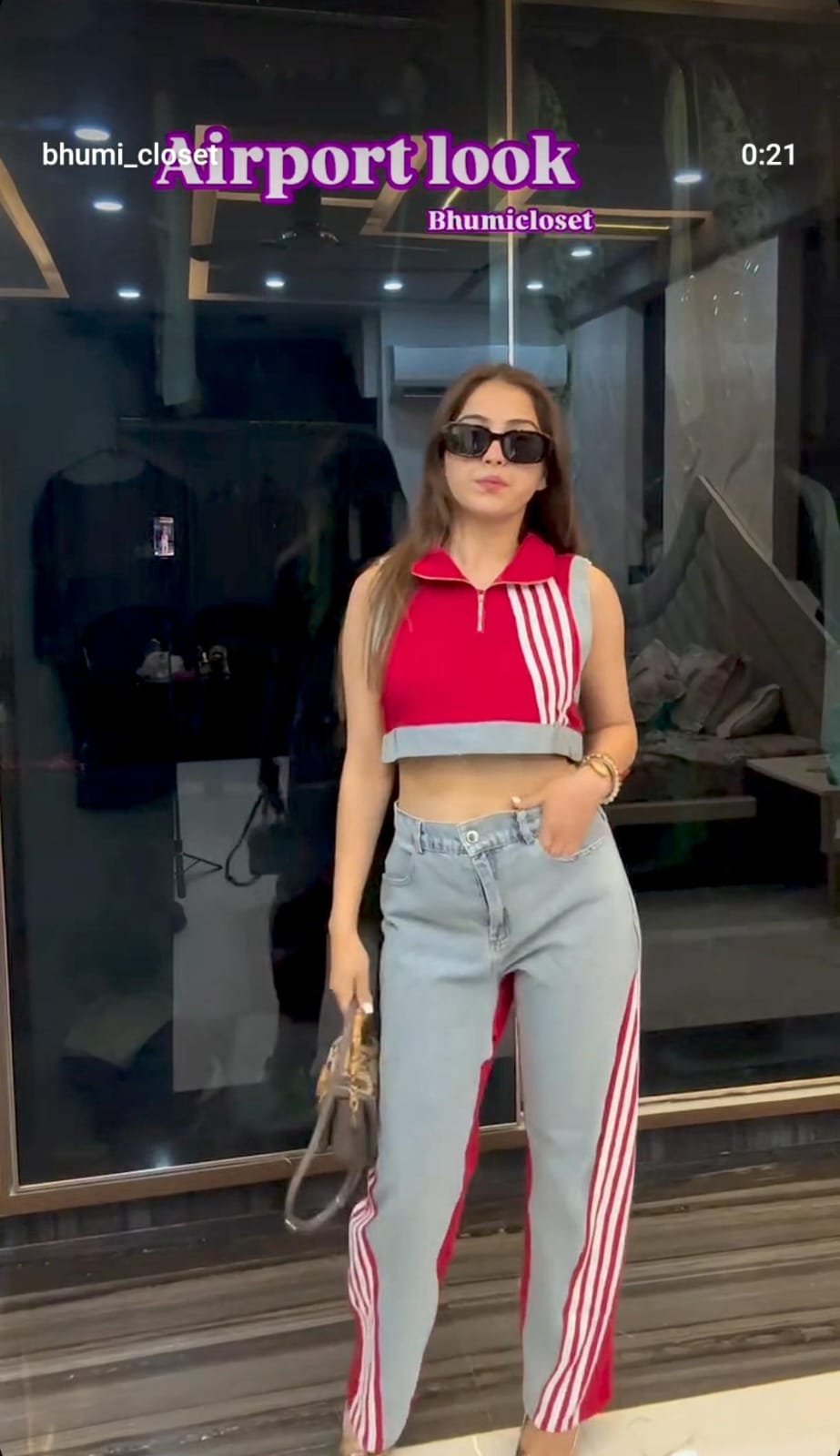 Stunning Summer Denim Co-Ord Set BC075