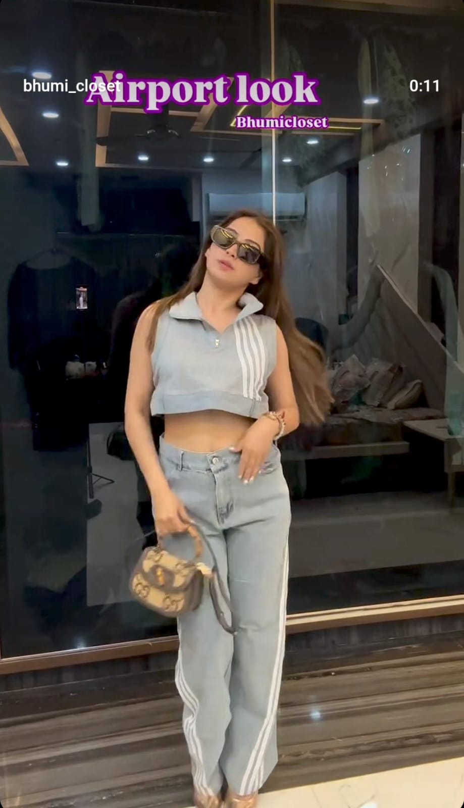 Stunning Summer Denim Co-Ord Set BC075