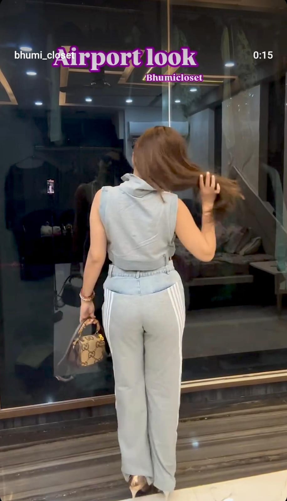 Stunning Summer Denim Co-Ord Set BC075