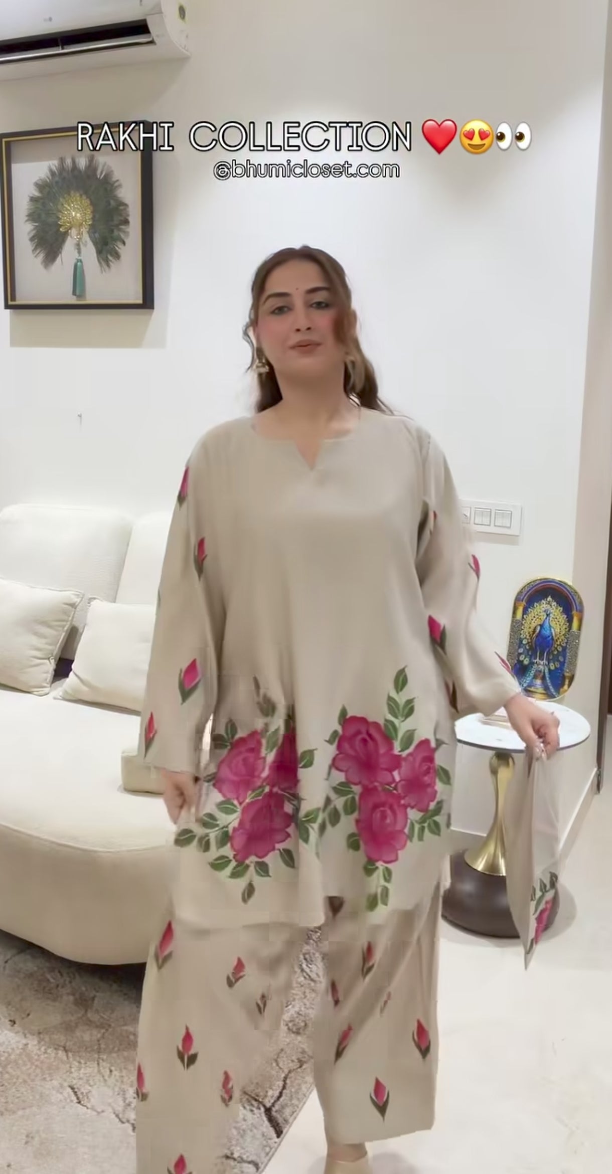 PRETTY SUIT WITH POTLI BC288