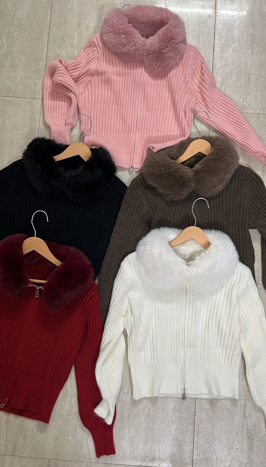 Trendy fur top BC180