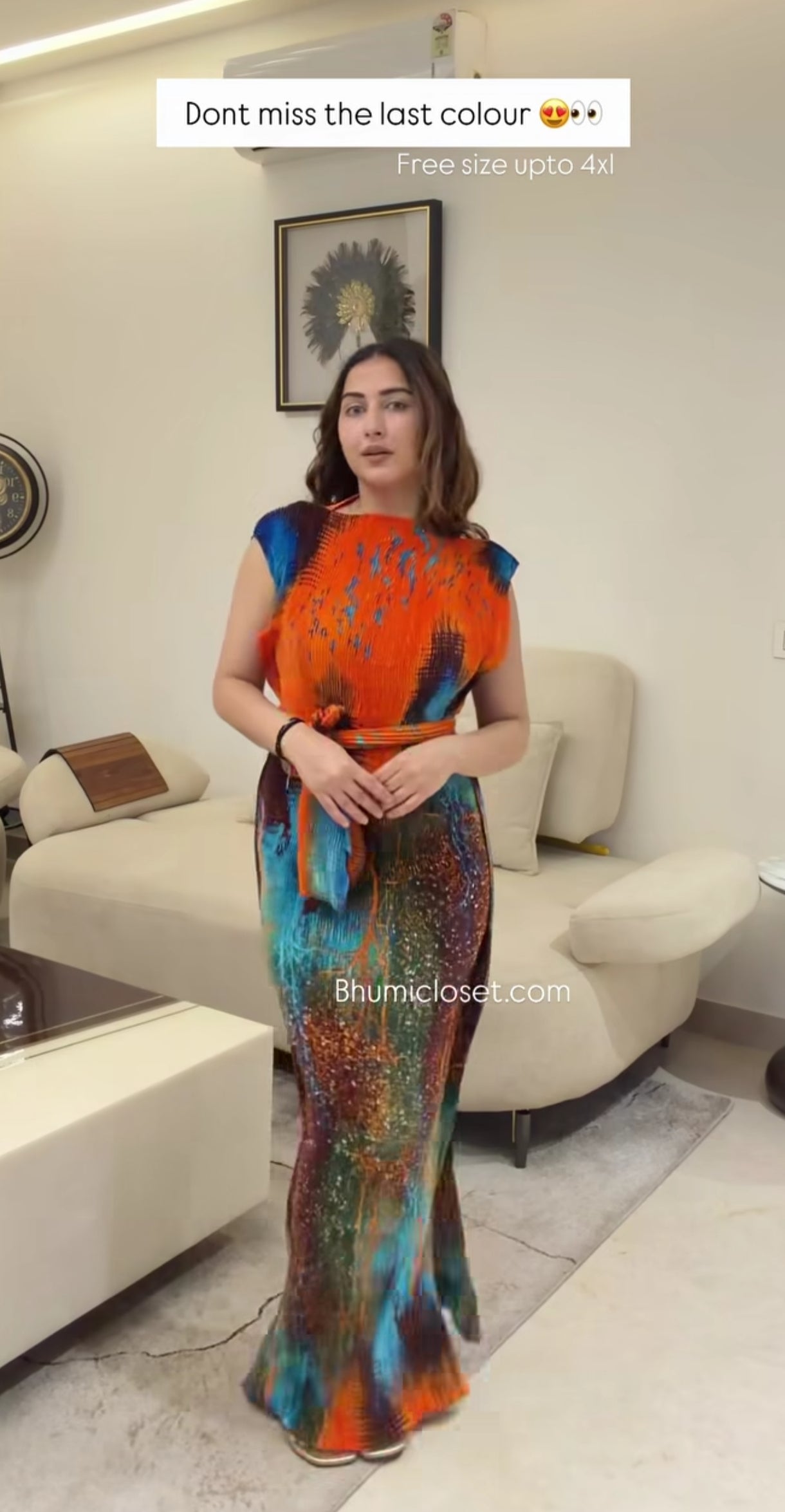 BEAUTIFUL PRINTED DRESS BC169