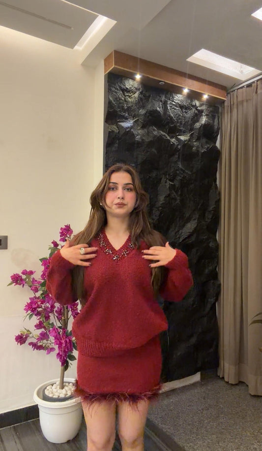 PARTYWEAR SKIRT TOP BC181