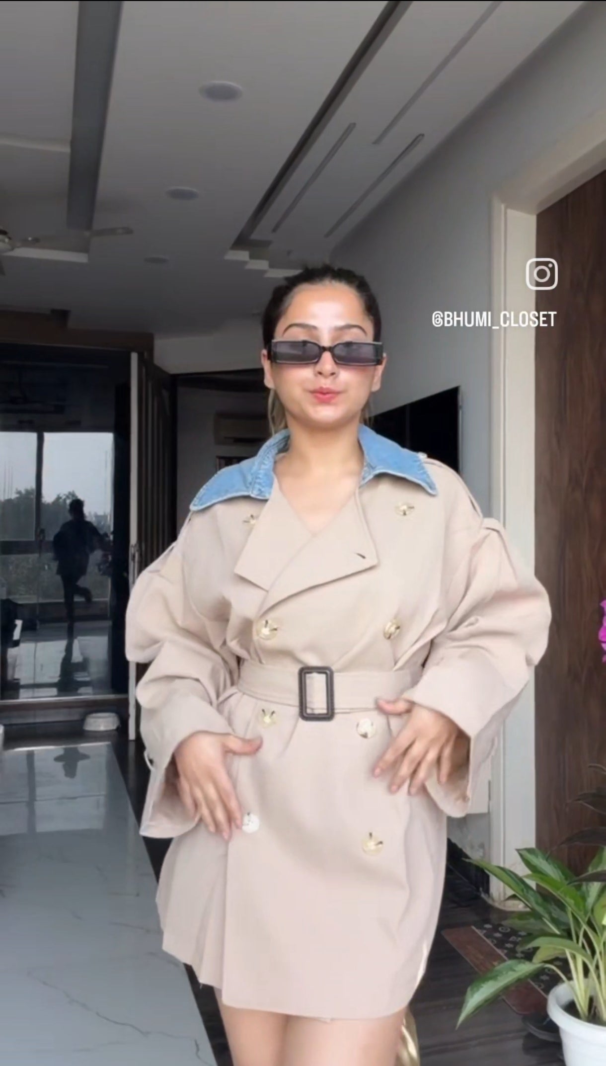 PRETTY WINTER DRESS WITH BELT BC171