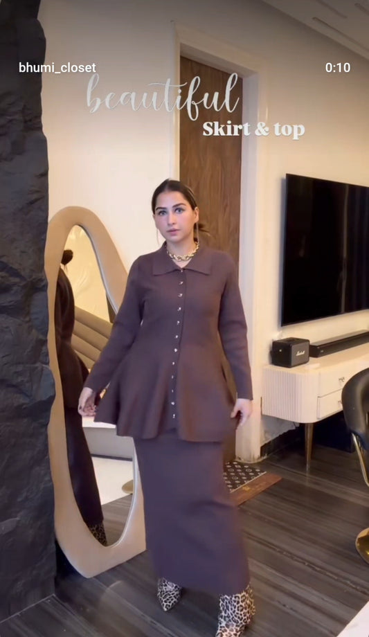 BEAUTIFUL SKIRT CORD-SET BC158