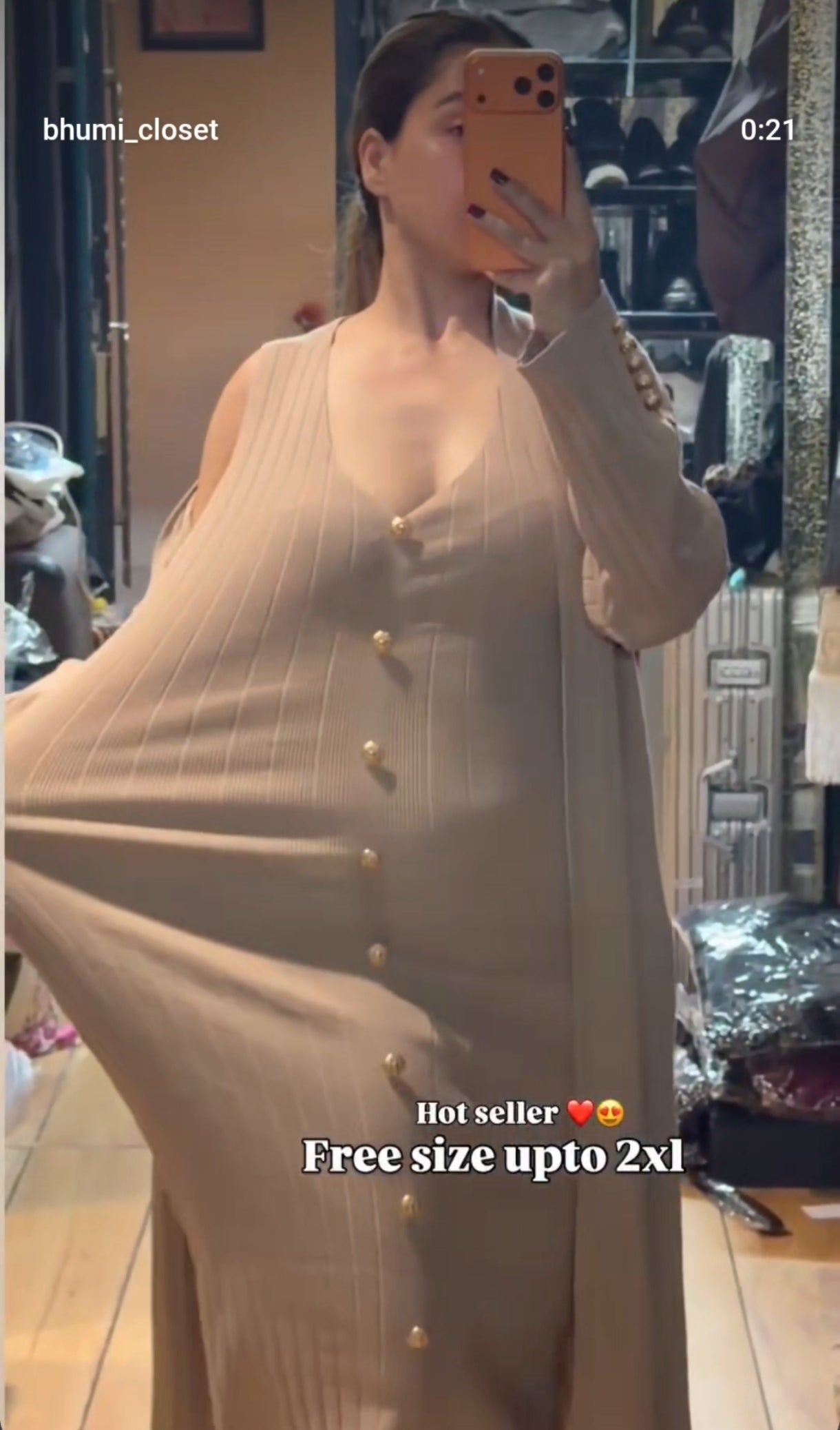 Long shrug 2pc dress BC144