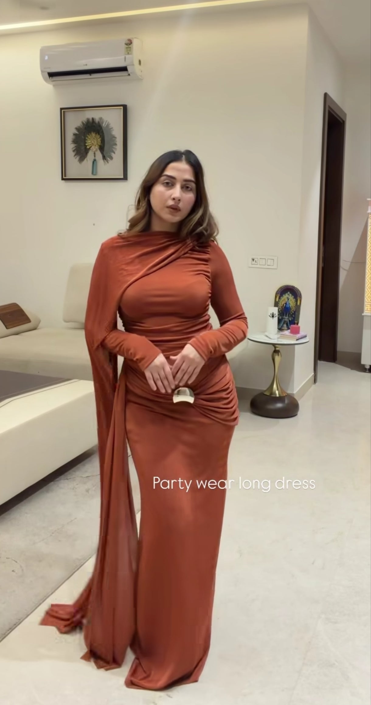 PRETTY LONG DRESS BC271
