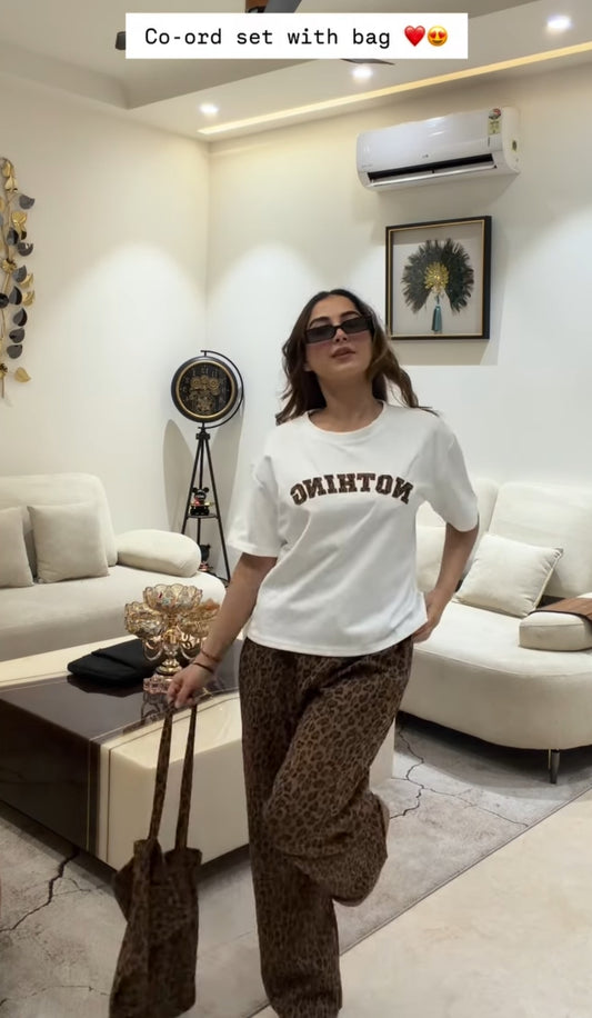 LEOPARD CORDSET WITH BEG BC 225